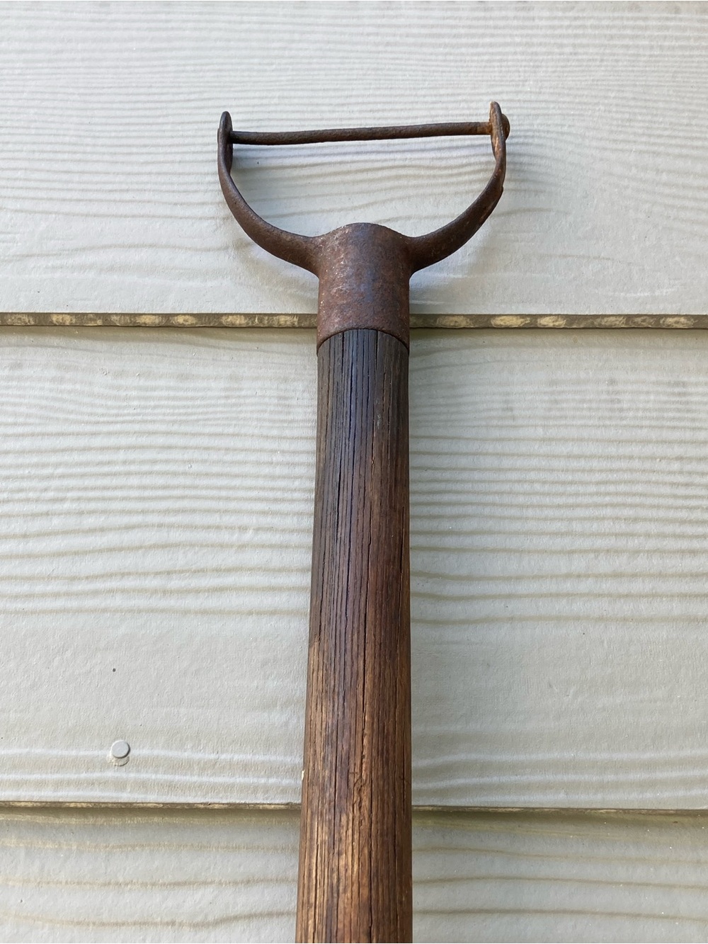 Ely’s Dandy Hay Knife Metal and Wood Early 1900s Garden Tool Rustic Decor - Picture 8 of 16